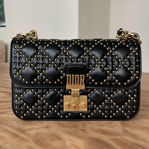 NWT Dior DiorAddict Studded Leather Crossbody - Picture 1 of 6